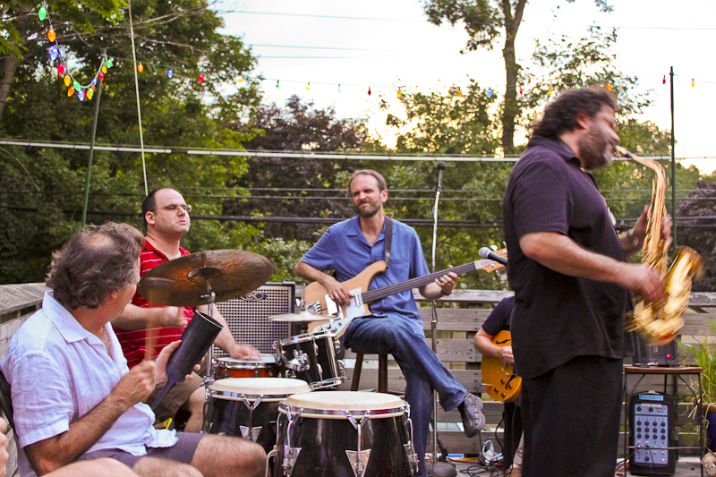Performing in the Band